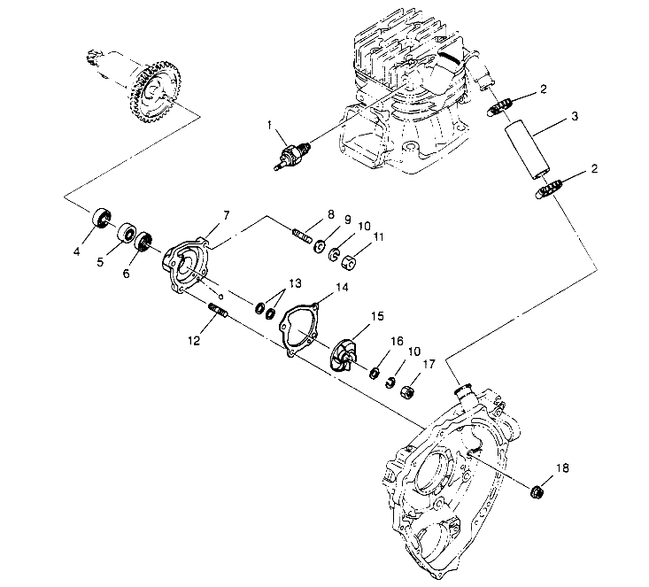 WATER PUMP 2x4 400L W947540 (4926752675C010)