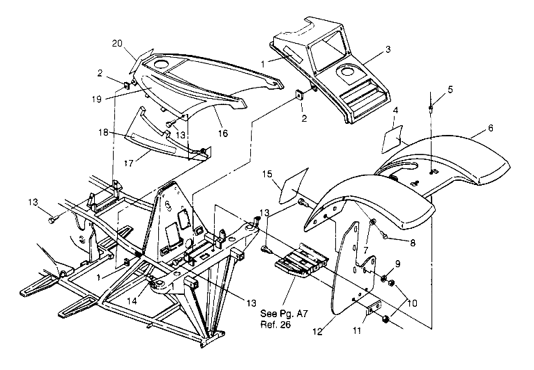 FRONT CAB ASSEMBLY - W948130 (4926762676A005)