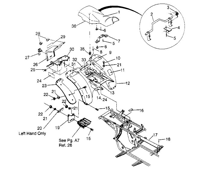 REAR CAB ASSEMBLY - W948130 (4926762676A006)