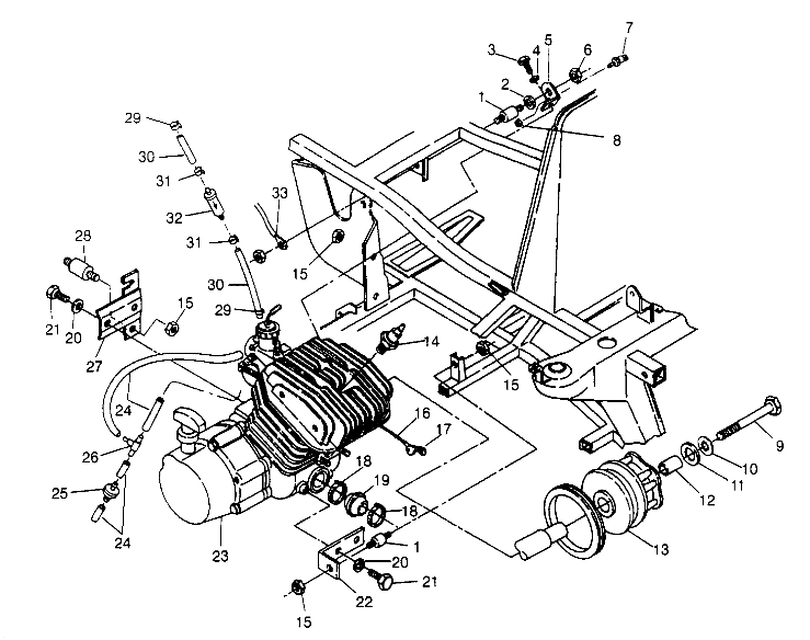 ENGINE MOUNTING - W948130 (4926762676A008)