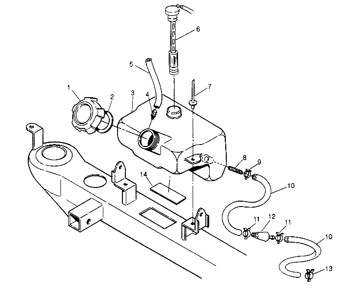 OIL TANK ASSEMBLY - W948130 (4926762676A012)