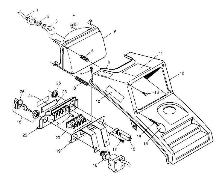 HEADLIGHT ASSEMBLY - W948130 (4926762676A013)