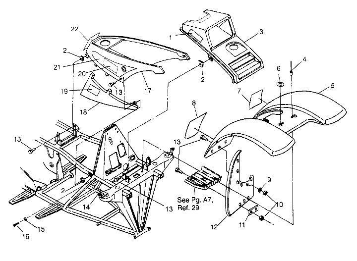 FRONT CAB ASSEMBLY 6x6 400L W948740 (4926802680A005)