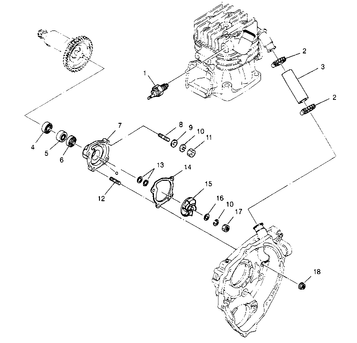 WATER PUMP 6x6 400L W948740 (4926802680D008)