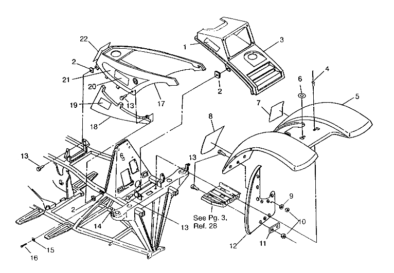 FRONT CAB ASSEMBLY 6x6 400L, SWEDISH S948740 and  NORWEGIAN N948740 (4926812681001A)