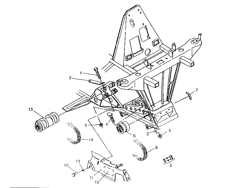 FRONT DRIVE ASSEMBLY 6x6 400L, SWEDISH S948740 and  NORWEGIAN N948740 (4926812681013A)