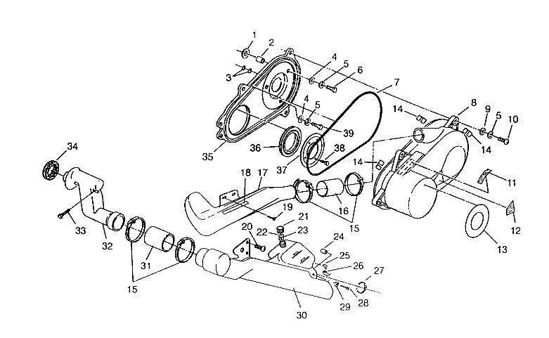 CLUTCH COVER ASSEMBLY 6x6 400L, SWEDISH S948740 and  NORWEGIAN N948740 (4926812681033A)