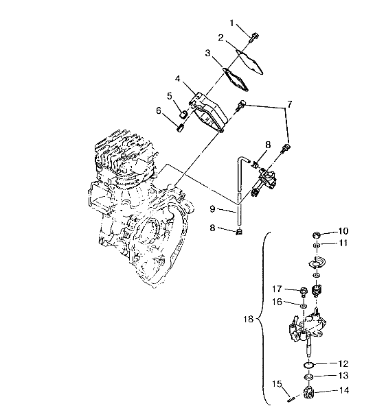 OIL PUMP 6x6 400L, SWEDISH S948740 and  NORWEGIAN N948740 (4926812681051A)