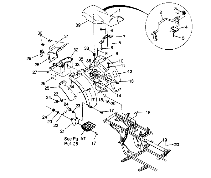 REAR CAB ASSEMBLY Trail Boss W948527 (4926822682A006)