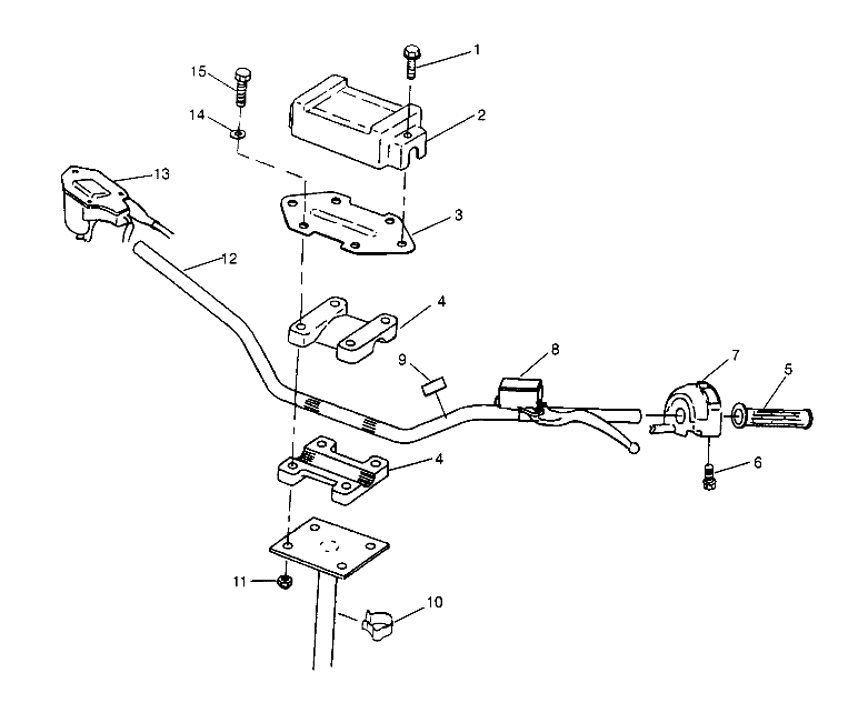 STEERING - HANDLEBAR Trail Boss W948527 (4926822682B003)