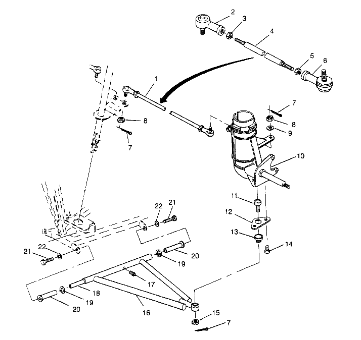 STEERING/A-ARM Trail Boss W948527 (4926822682B005)