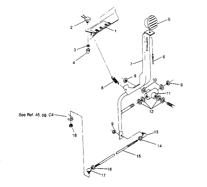 SHIFT LINKAGE ASSEMBLY Trail Boss W948527 (4926822682B014)