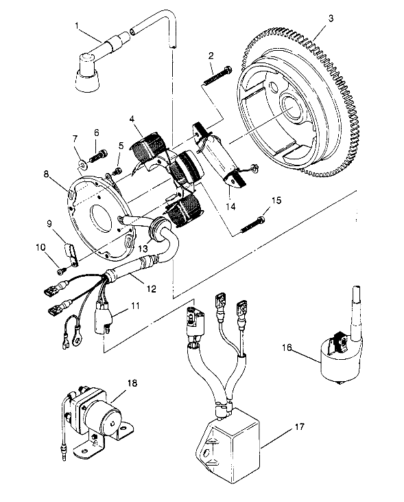 MAGNETO ASSEMBLY - W948527 (4926822682C007)