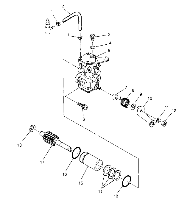 OIL PUMP ASSEMBLY Trail Blazer W947221 (4926832683C009)