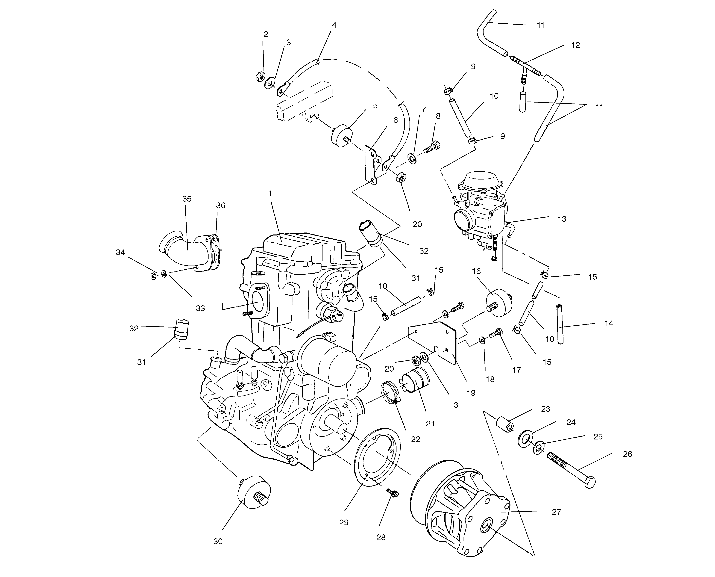 ENGINE MOUNTING - W958144 (4926862686a009)