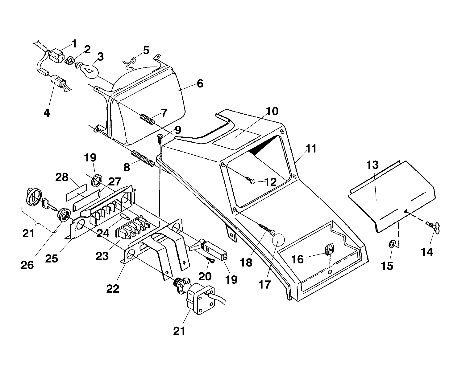 HEADLIGHT ASSEMBLY - W958144 (4926862686a014)