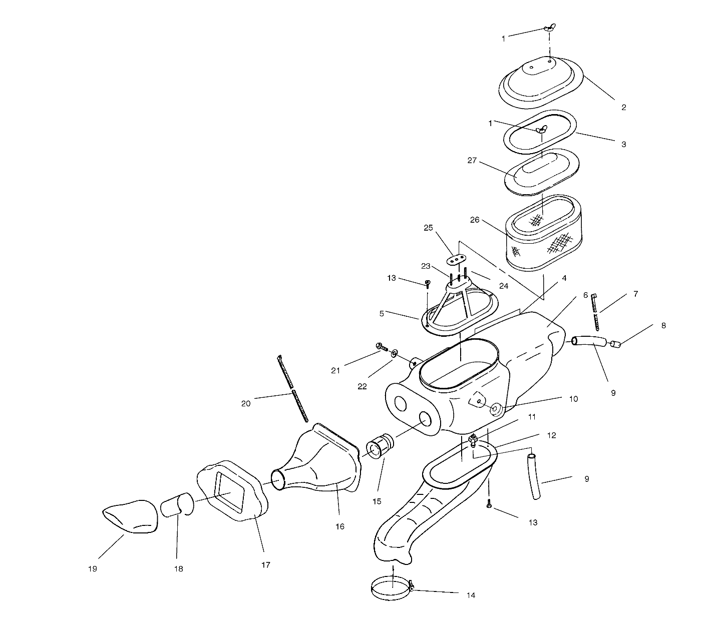 AIR BOX ASSEMBLY - W958144 (4926862686b001)