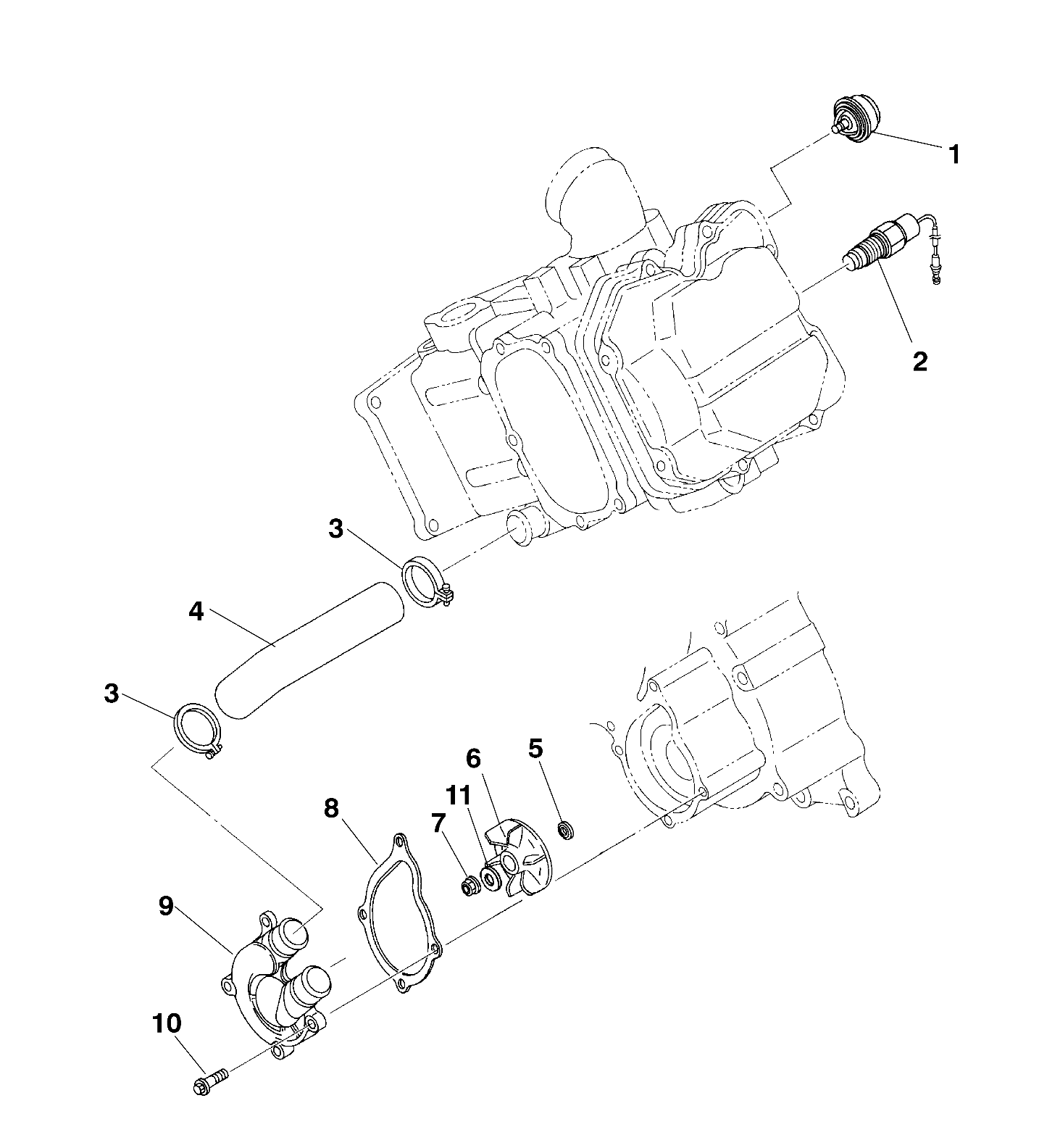 WATER PUMP - W958144 (4926862686d005)