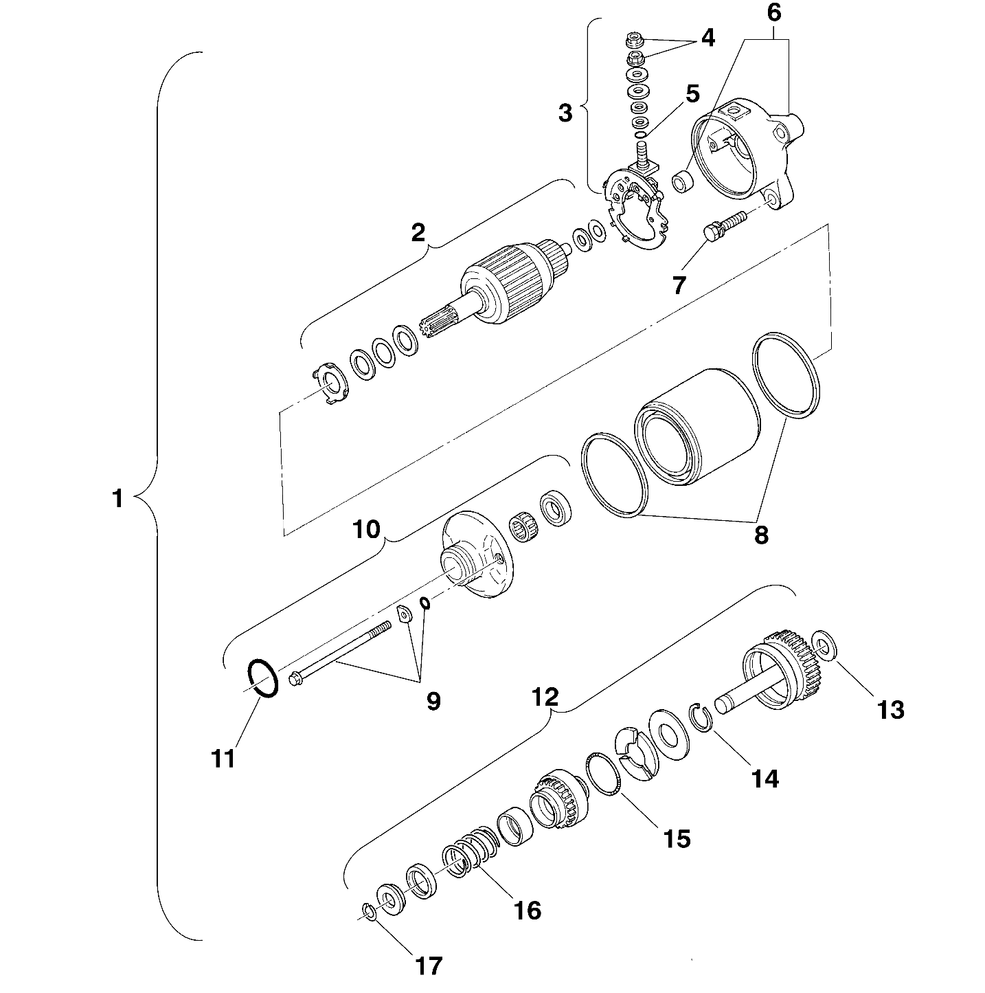 STARTING MOTOR - W958144 (4926862686d012)