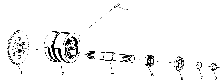 FRONT TIGHTENER ASSEMBLY SWEDISH 4x4 400L S948140 (4926912691B003)