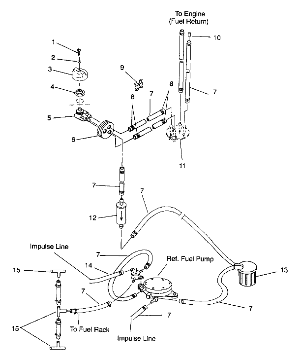 FUEL SYSTEM SL 650 B944058 (4926992699006A)