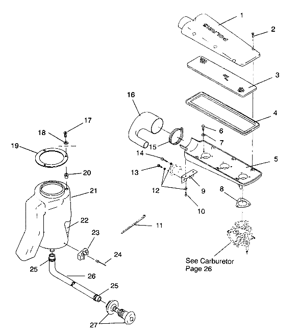 AIR VENT SL 650 B944058 (4926992699016A)