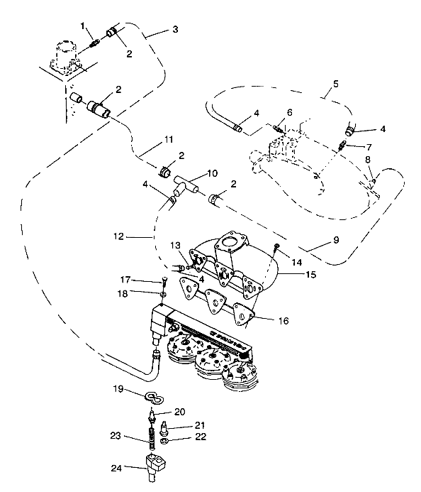 COOLING SYSTEM SL 650 B944058 (4926992699017A)