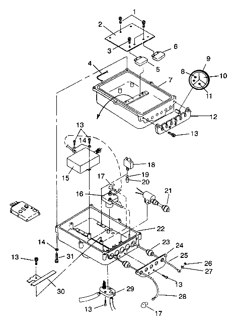 ELECTRICAL BOX SL 650 B944058 (4926992699020A)