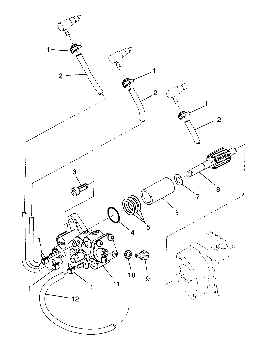 OIL PUMP ASSEMBLY SL 650 B944058 (4926992699024A)