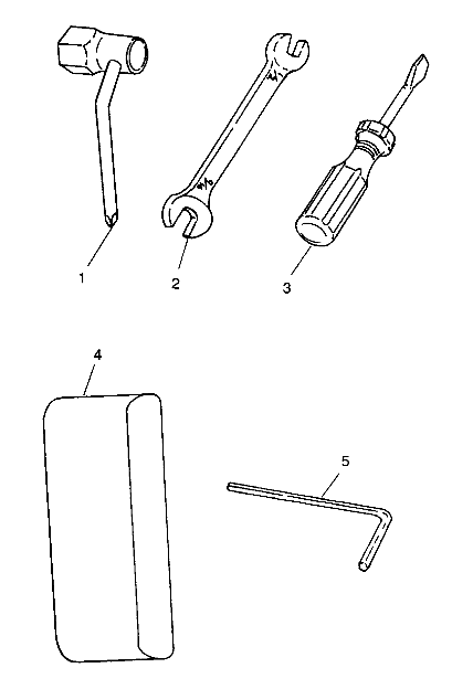 TOOL KIT ASSEMBLY SL 650 B944058 (4926992699031A)