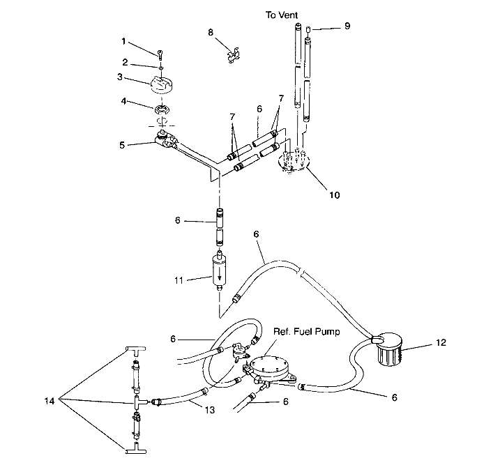 FUEL SYSTEM SL 750 B944070 (4927012701006A)