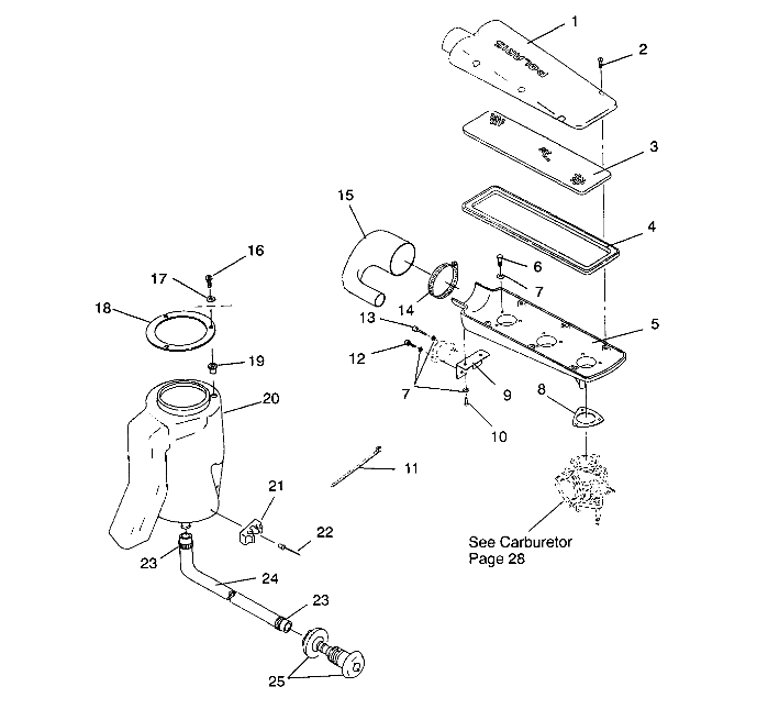 AIR VENT SL 750 B944070 (4927012701017A)