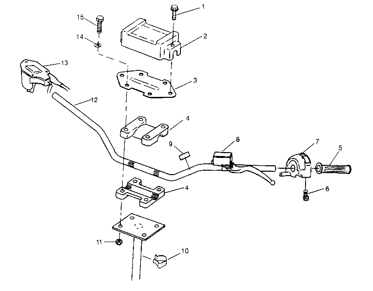 STEERING - HANDLEBAR Sport 400L W948540 (4927232723B004)