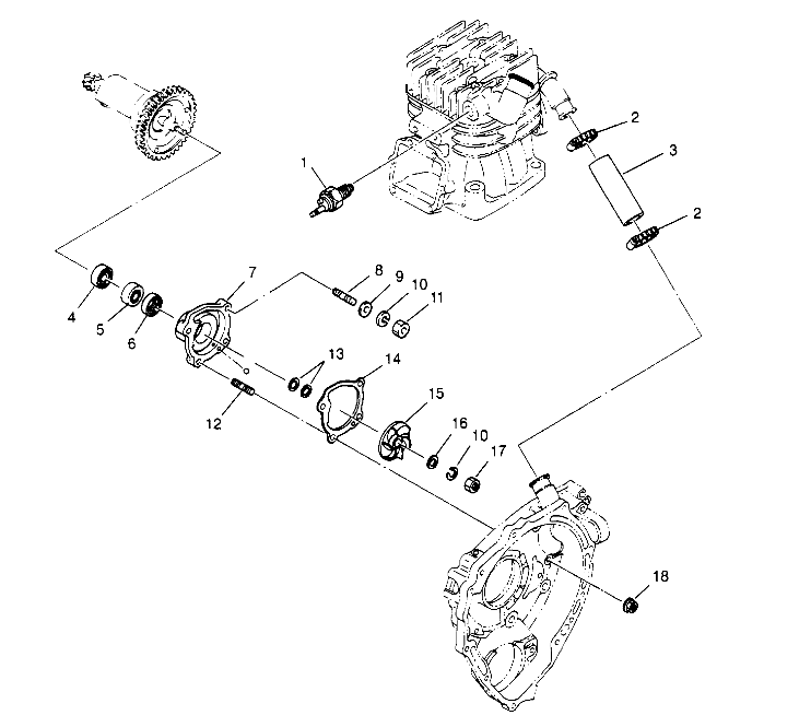 WATER PUMP Sport 400L W948540 (4927232723C010)