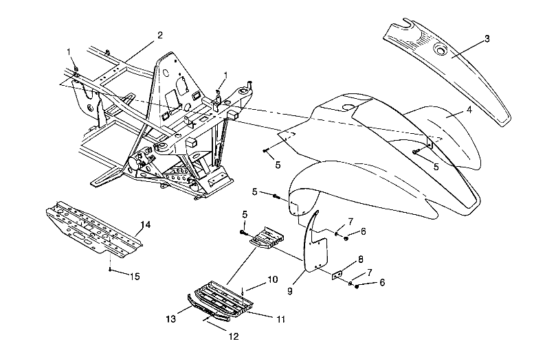 FRONT CAB ASSEMBLY Scrambler W957840 (4927252725A005)