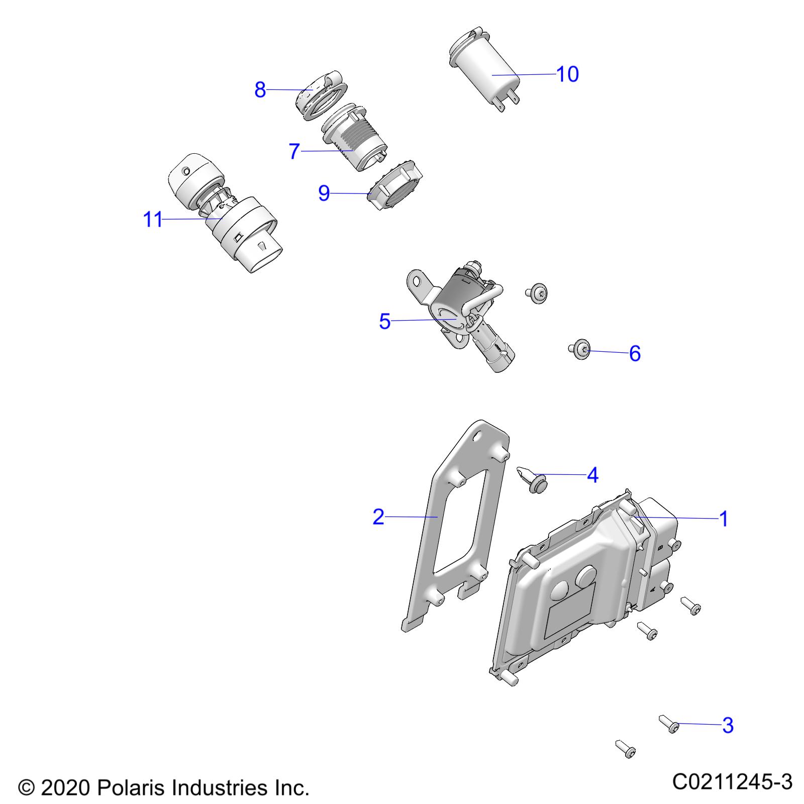 ELECTRICAL, SWITCHES, SENSORS and ECM - A21SEG57A1/A3/A5 (C0211345-3)