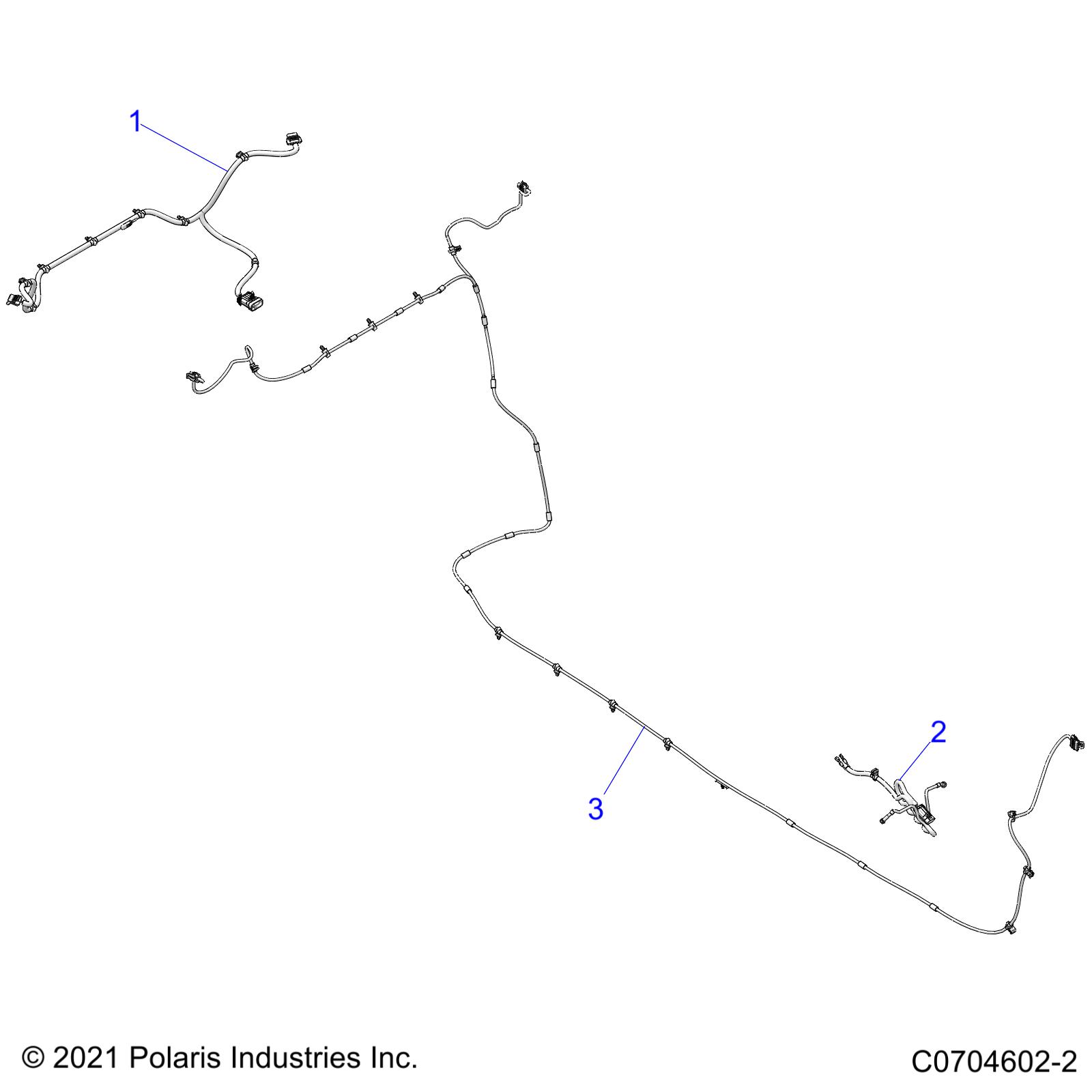 ELECTRICAL, WIRE HARNESS, PERIPHERAL - Z21R4F92AH/BH (C0704602-2)