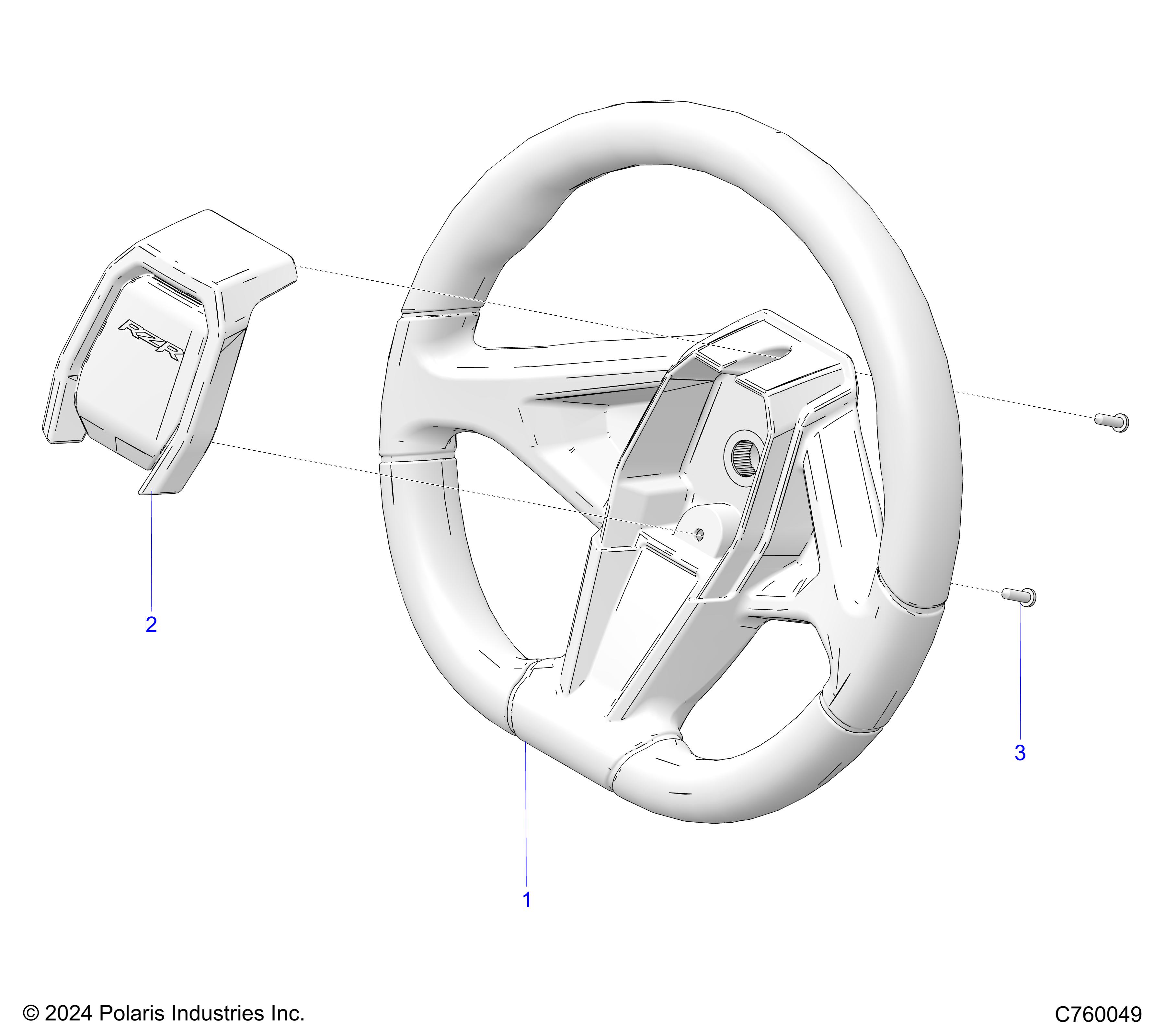 STEERING, WHEEL - Z25X4E92A4/B4 (C760049)