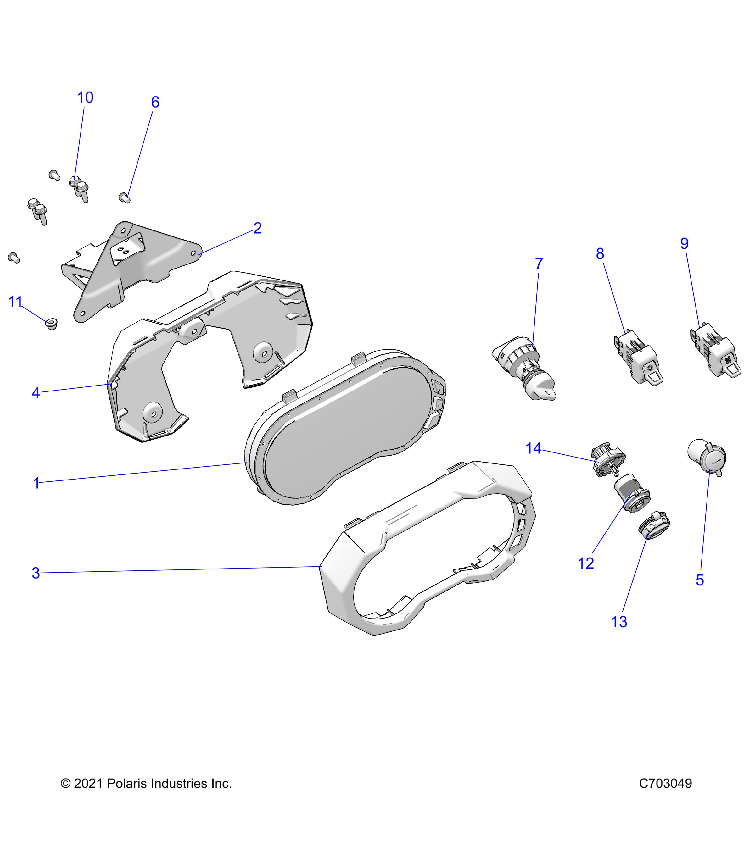 ELECTRICAL, DASH INSTRUMENTS AND CONTROLS - Z22M4E92AD/AG/AJ/BD/BG/BJ (C703049)