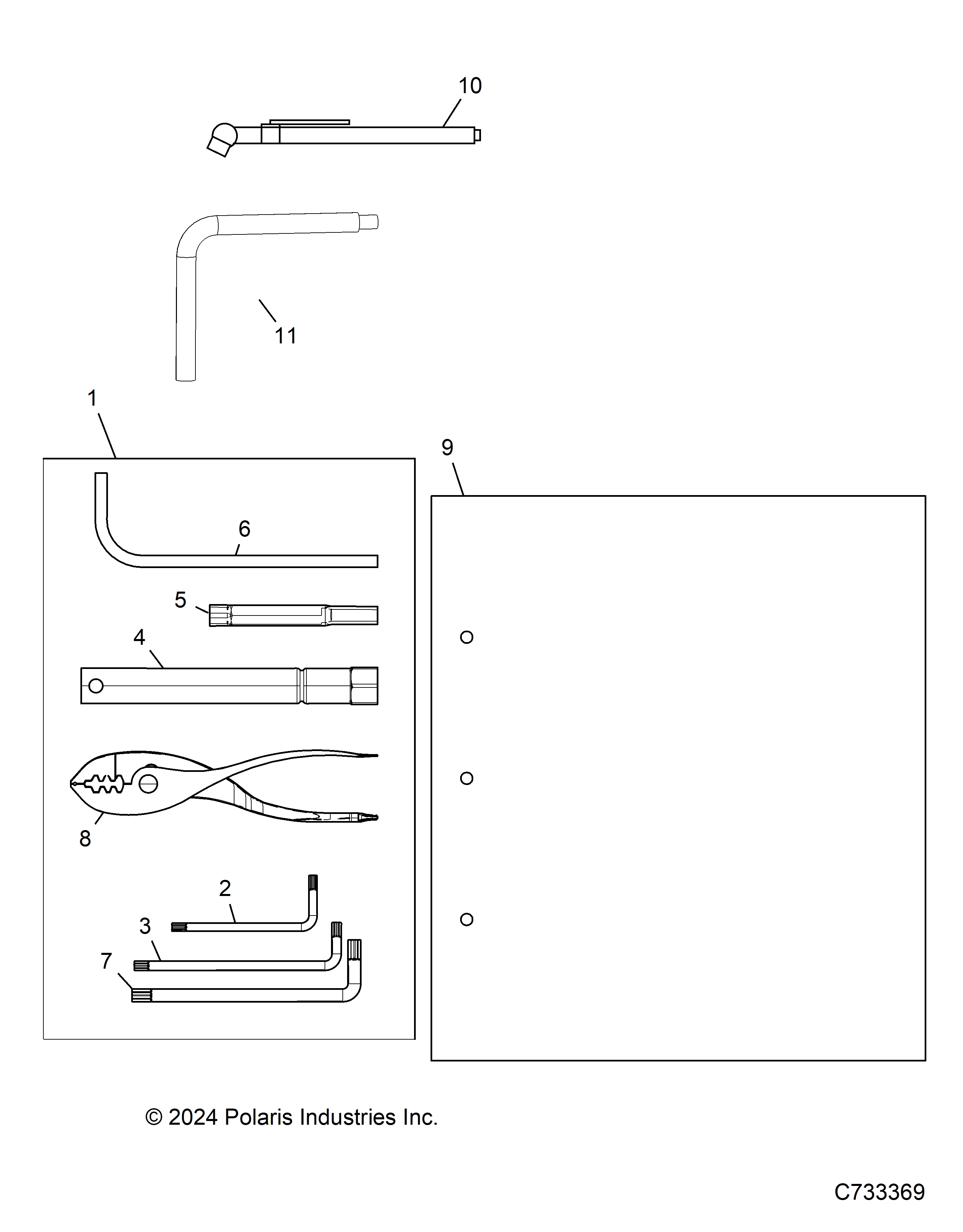 REFERENCES, TOOL KIT AND OWNERS MANUALS - R25MAU57Z5/B5/Z6/B6 (C733369)