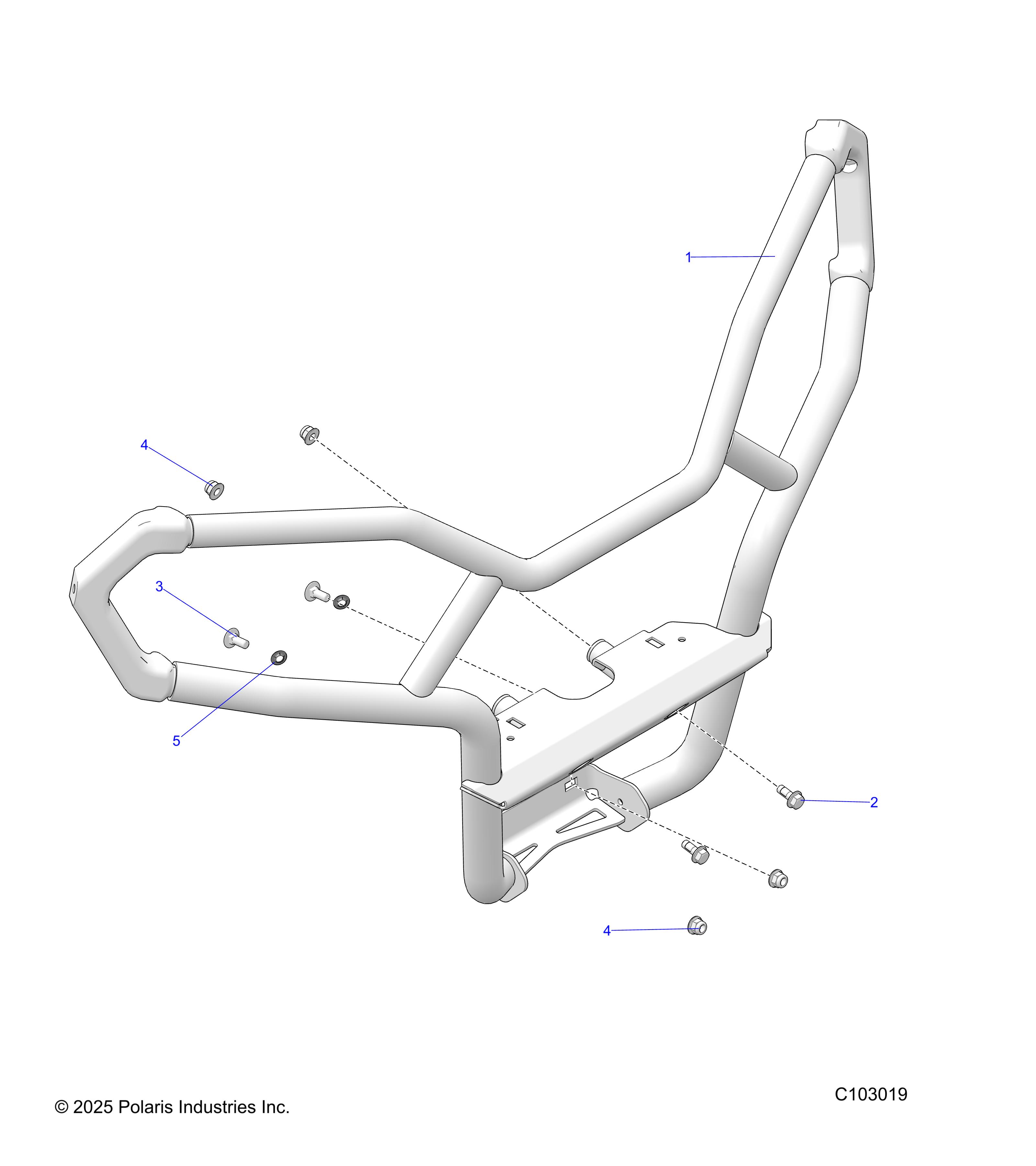 BODY, FRONT BUMPER - A26SKE57CL/EL (C103019