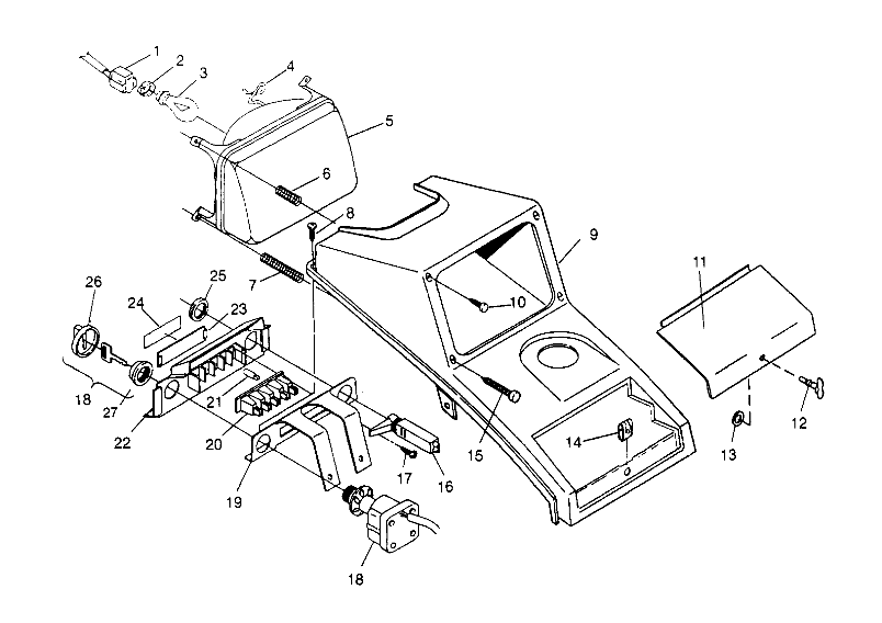 HEADLIGHT ASSEMBLY  2x4 400L W957540 (4930093009A014)