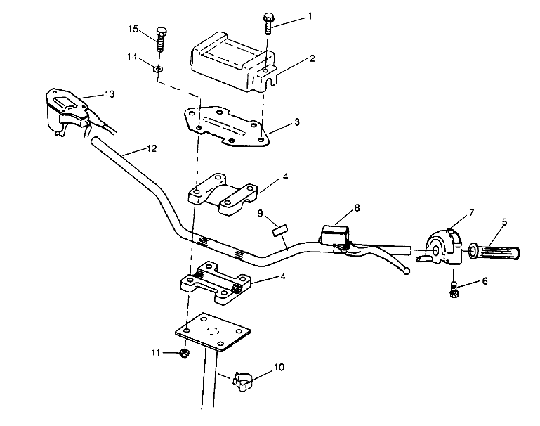 STEERING - HANDLEBAR Sport 400L W958540 (4930133013B005)