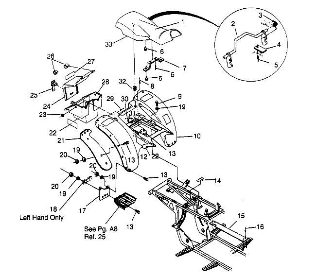 REAR CAB ASSEMBLY 4x4 300 W958130 (4930183018A006)