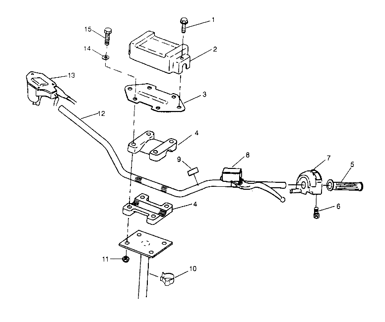 STEERING - HANDLEBAR  Trail Boss W958527 (4930323032B004)