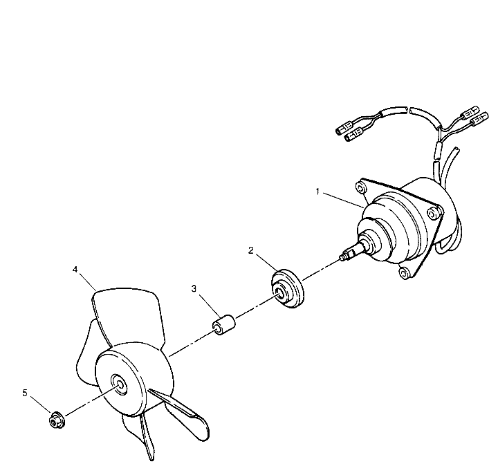 FAN MOTOR Trail Blazer W957221 (4930363036C013)