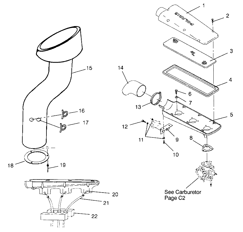 AIR VENT SL 650 B954058 (4930483048B006)