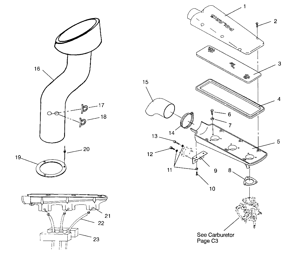 AIR VENT SL 750 B954070 (4930523052B007)