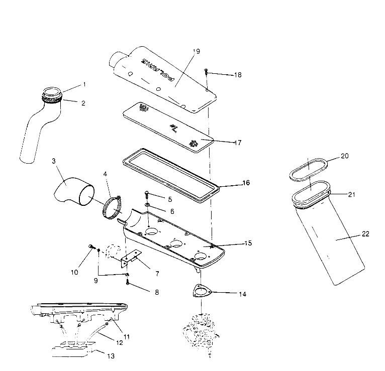 AIR VENT SLT 750 B954170 (4930563056B007)