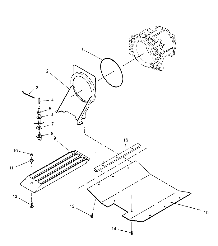 WATER INLET  SLT 750 B954170 (4930563056B010)